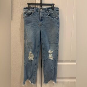 Good American Jeans. Destruction. Size 12 length 31